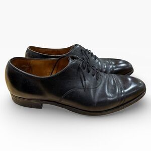 John Lobb Black Leather Men's Loafers